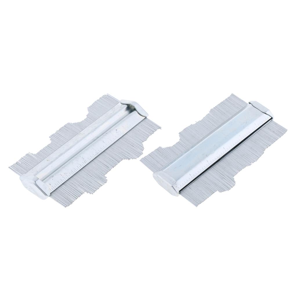 Metal Contour Profile Gauge Precision Shaper Instrument for Laminates Tiles Wood Projects