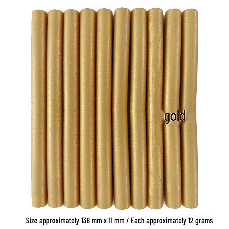 Round Wedding Invitation Wax Stick for Sealing, Hot Melt Glue Gun Compatible, Ideal for Wine Jar Sealing and Wax Cellar Storage