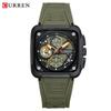 CURREN 8461 Men's Waterproof Quartz Chronograph Sports Watch with Calendar
