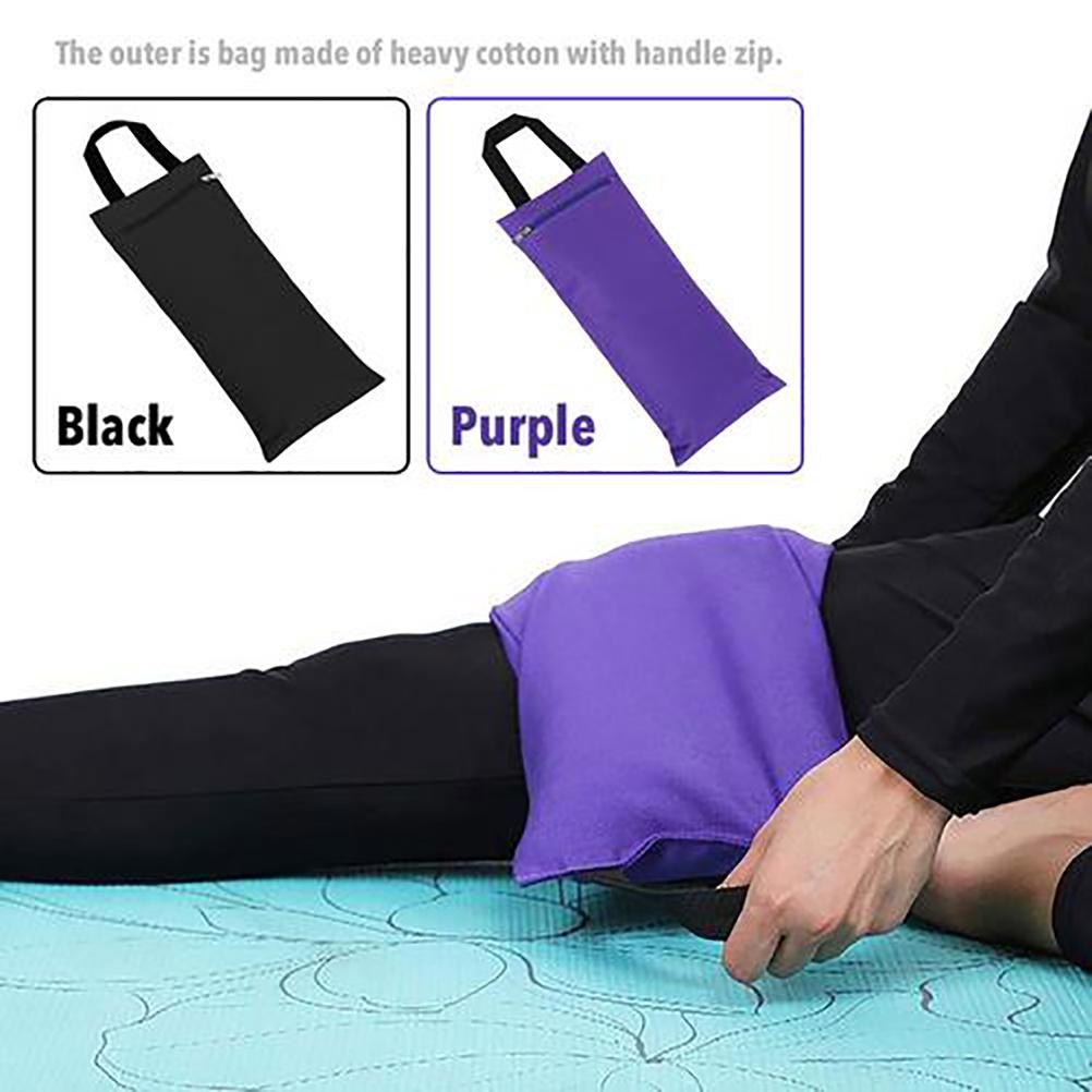 Yoga Sand Bags Unfilled Sandbags Double Bag with Inner Waterproof Bag for Adding Weight and Support