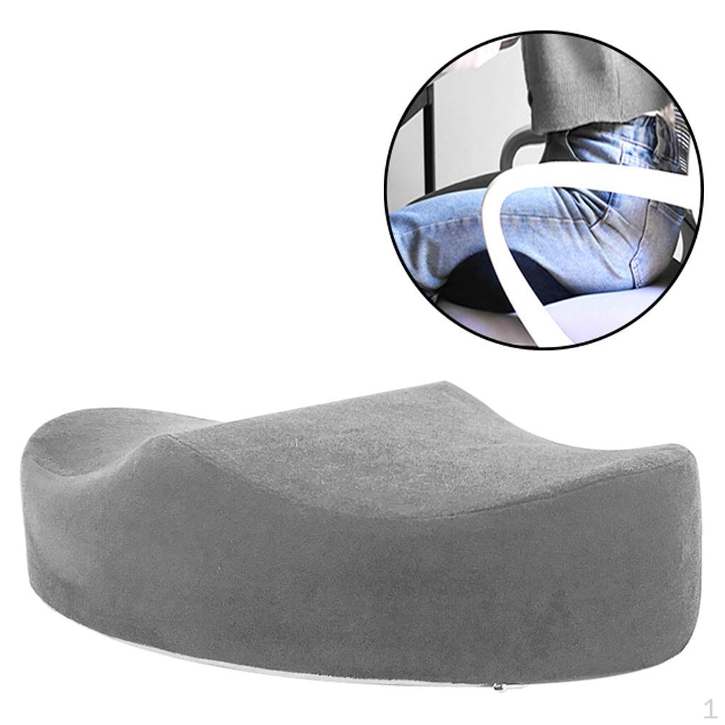 Car Office Cushions, Memory Foam , Hip Pain Cushions for Back Pressure Coccyx