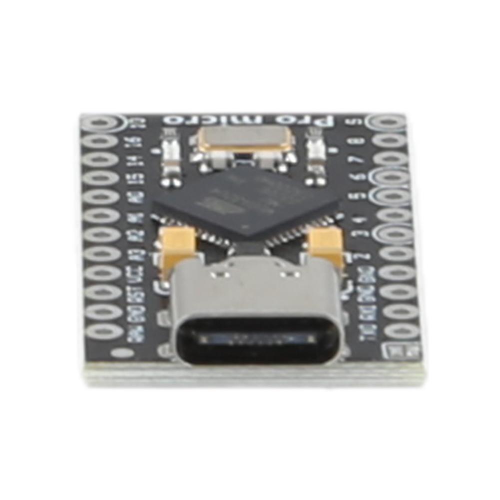 ATmega32U4 Micro USB/Type-C Pro Micro Board with 2 Row Pin Header Pro Micro Module TYPE-C USB Board 16MHz for Leonardo USB Board