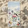 Cartoon Crayon Shinchan Beach Towel, Quick Drying Soft Skin Friendly for Swim Yoga Gym All Season Travel Gift