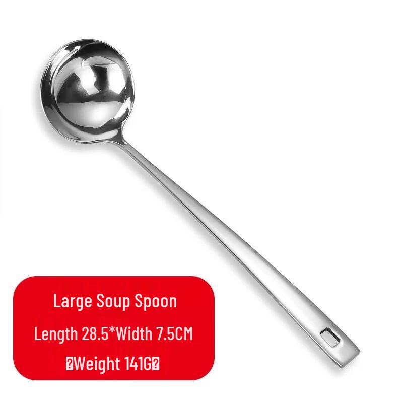 

ZISIZ Thickened Stainless Steel Soup Spoon