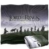 LORD OF THE RINGS Fellowship Silhouette Decke