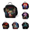 Stranger Things Insulated Lunch Box Bag Durable Oxford Backpack For Outdoor Picnic And Beach With Smooth Zipper