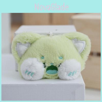 Adorable Cartoon Plush Cat Keychain Cute Stuffed Animal Charms Whimsical Gift