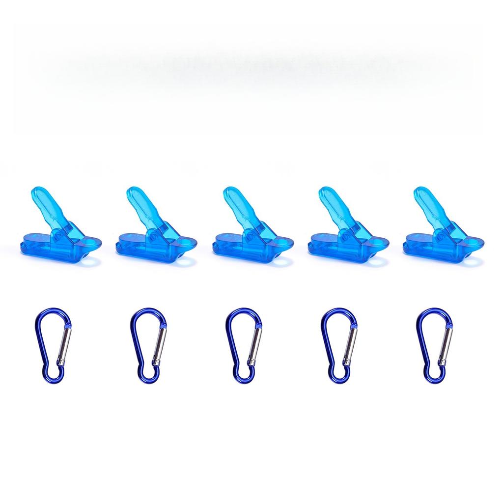 Tent Reinforcement Anchor with Alligator Clip – Outdoor Camping Awning Tie-Down Hook, Windproof Securing Clip with Inverted Design
