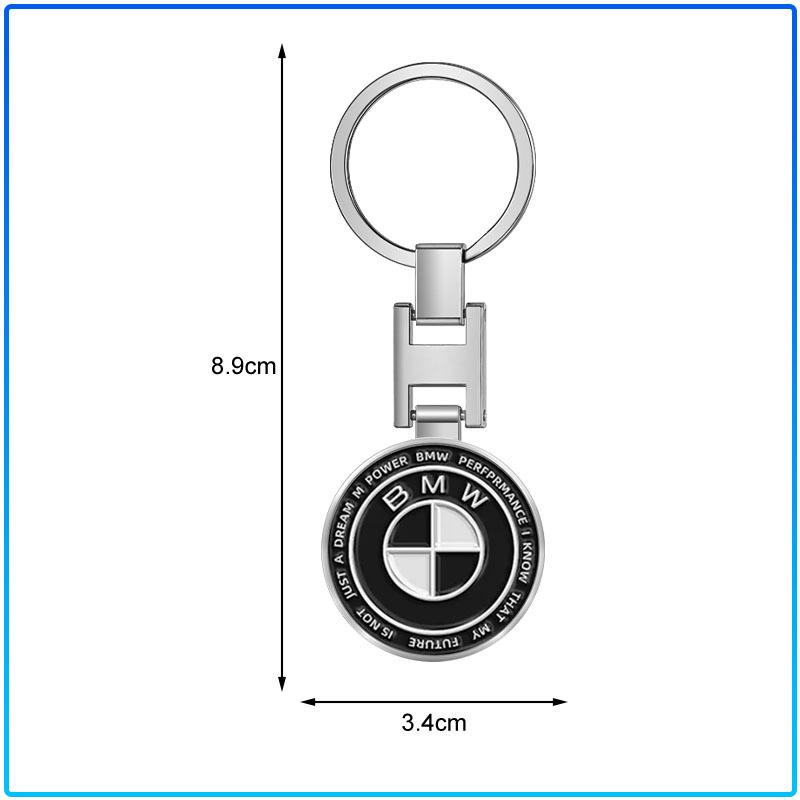 1 buc. Breloc Emblema Mașină Accesorii Inel Chei Pentru BMW M Performance Seria 1 3 5 7 M3 M4 M5 M6 X1 X3 X5 X6 X7 E30 E34 E36 E39 E4