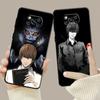 Phone Case For Xiaomi Poco X3 Nfc X4pro M3 C40 For Mi 12 11 10 10t 8 Note10 Lite 11ultra 11t Pro F1 Anime Death Note L Light