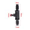 5Pcs 3/8" 1/4" Hose Barb Connector Irrigation Fitting Drip Irrigation Barb Coupling 8/11mm 4/7mm Tubing Joint Water Tank Adapter