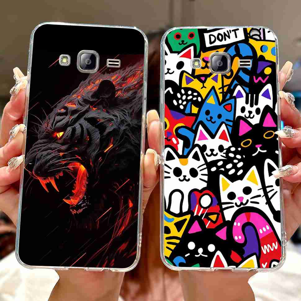 For Samsung Galaxy J5 Case Luxury Painted Cover Soft Slim Phone Case For Samsung J 5 J5 J500Y J500M 2015 Back Cover