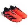 Adidas Predator Accuracy.3 Laced AG HG Artificial Grass PU Leather Non-Slip Durable Soccer Shoes Unisex Soccer Shoes Orange GW4636