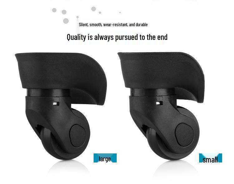 Replaceable Silent Trolley Suitcase Wheels