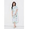 Ai Yi Lian New Chinese Style Print Summer Dress