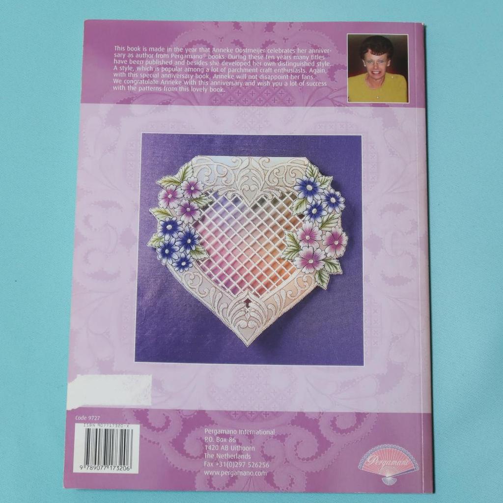 [USED] Foreign Books: Parchment Craft Pattern Collection, Pergamano (Paper Craft)