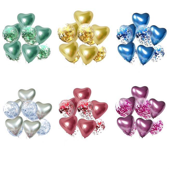 Glossy Metal Pearl Latex Balloons Confetti Balloon Mixed Thick Chrome Metallic Ballon Party Supplies Buy At A Low Prices On Joom E Commerce Platform
