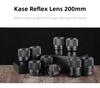 Kase 200mm F 5.6 MC Reflex Mirror Lens ( Canon / Nikon / Sony / Fujifilm / Leica / Hasselblad XCD Mount )
