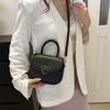 Stylish Street Trend Pu Saddle Bag For Women With Chic Color Contrast Design