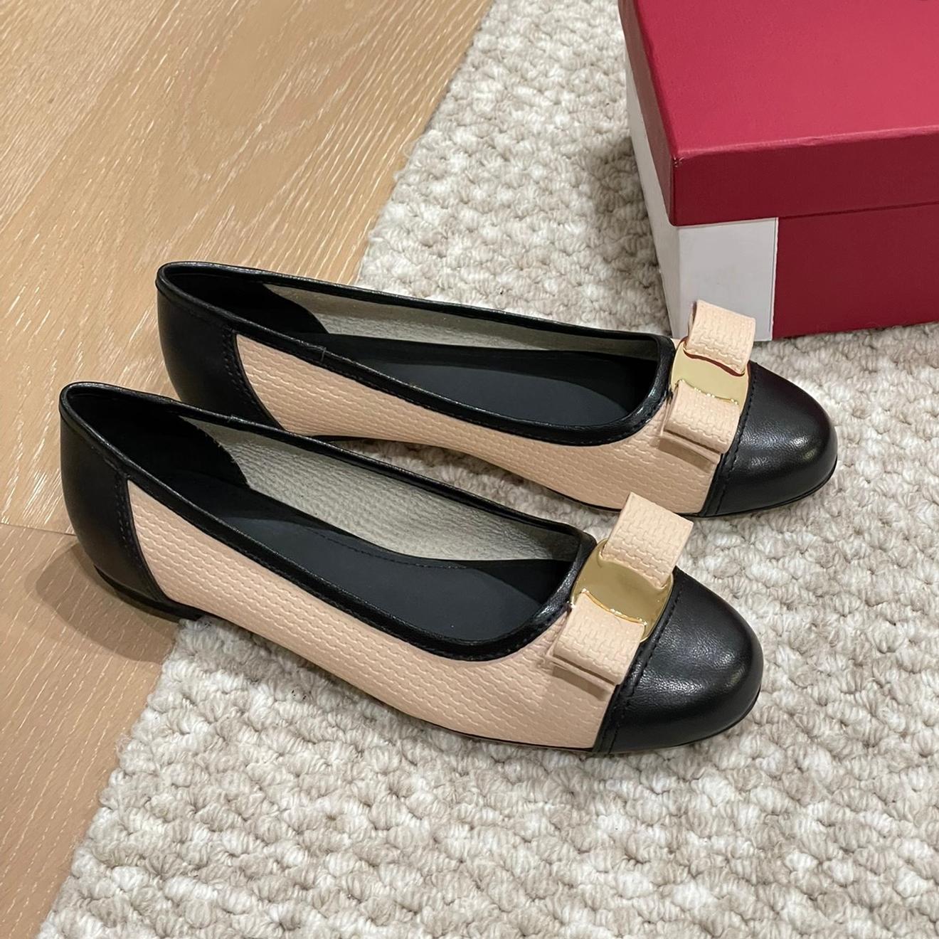 

Классические туфли из натуральной кожи с закрытым носком Willow Fashion Womens Mary Janes Butterfly-Knot Decora Ballet Shoes 40