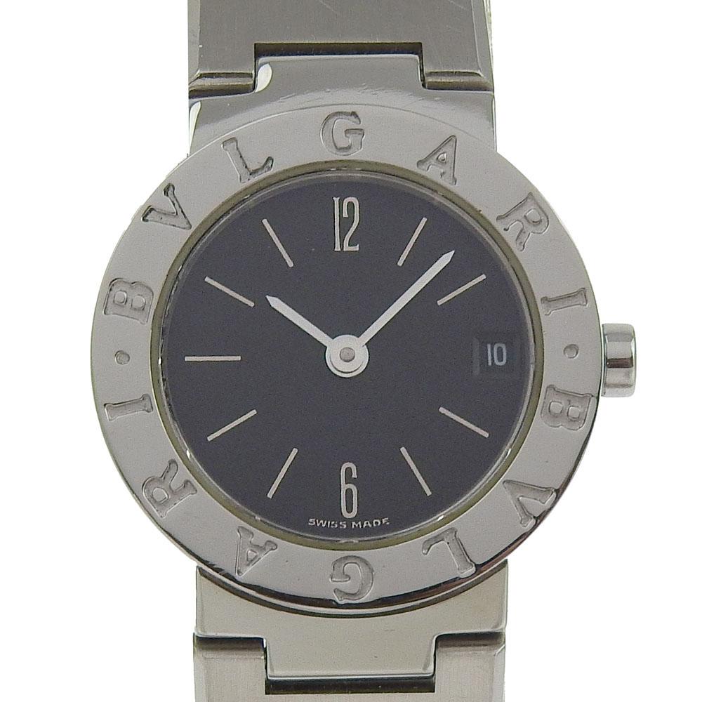 Bvlgari Bvlgari Bvlgari Watches BB23Stainless Steel blackDial Stainless Steel Quartz Analog Display Women Used