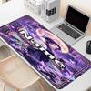 Custom Name Personalized Demon Slayer Anime Pattern Mousepad, Laptop PC Desk Mat, Decorative Desk Mat for Home Keyboard Pad Gift