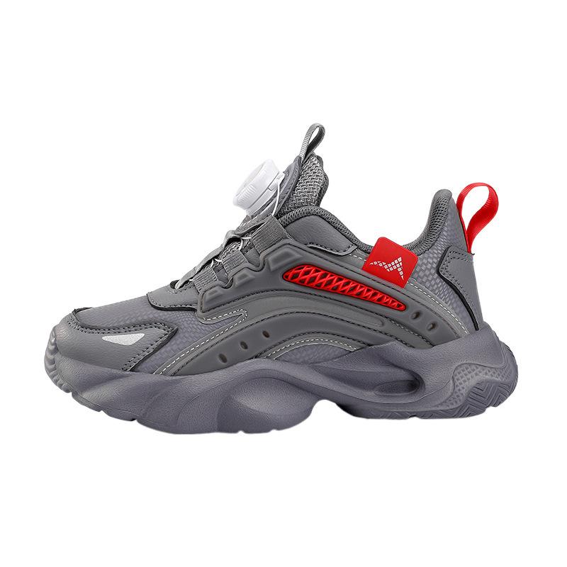 Boys' shoes 2025 autumn new children's sports mesh shoes comfortable and breathable middle and older children's running shoes tide