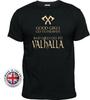 Wikinger T-Shirt Walküre Bad Girls Go To Valhalla Schwarzes T-Shirt Unisex Oder Eng Anliegend