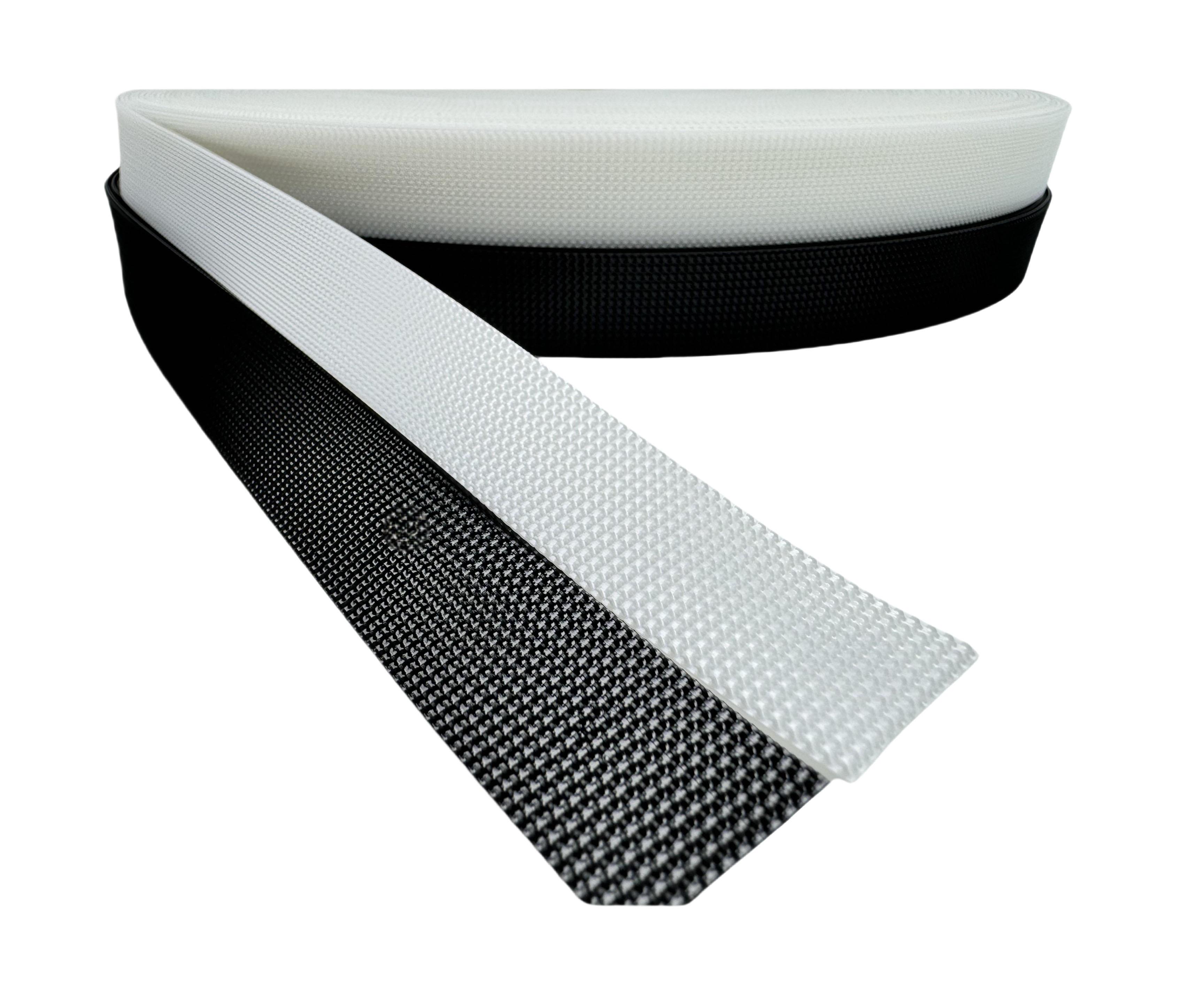 Strong Velcro Self-adhesive Double-sided Adhesive Household Fixing and Pasting Strip (Black,20mm) чёрный