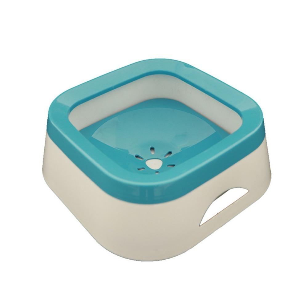 Kunststoff Haustier Wasser Fütterung Schüsseln 1L Hund Wasser Trinken Schüssel Hunde Anti-splash Wasser Schüssel Outdoor