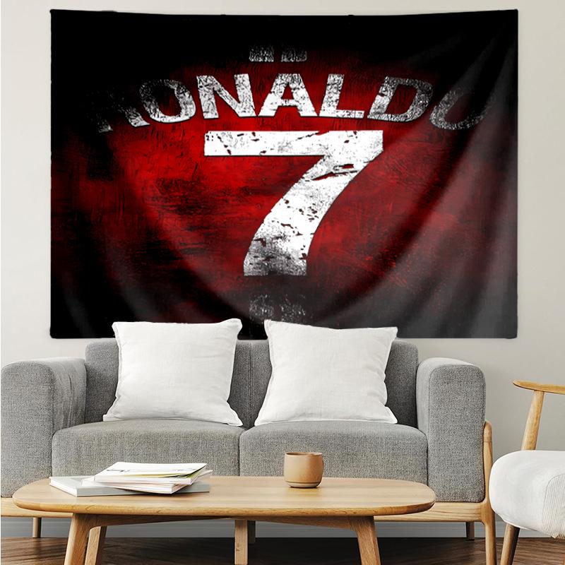 Football Number Seven Tapestry Accessories Playroom Tapestry, for Bedroom,Livingroom, Dormitory Room Wall Decor Fan Birthday Gifts