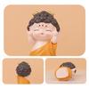 Mini Buddha Statue Resin Meditation Buddha GuanYin Sculpture Spiritual Chinese Home Decor for Office Desk Living Room