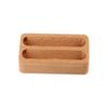 Display Stand Solid Wood Desktop Business Card Wood Business Card Display Stand  Storage Box