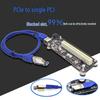 PCIe to Dual PCI Adapter Card for Capture, Gold Tax, Sound, and Parallel Port Cards