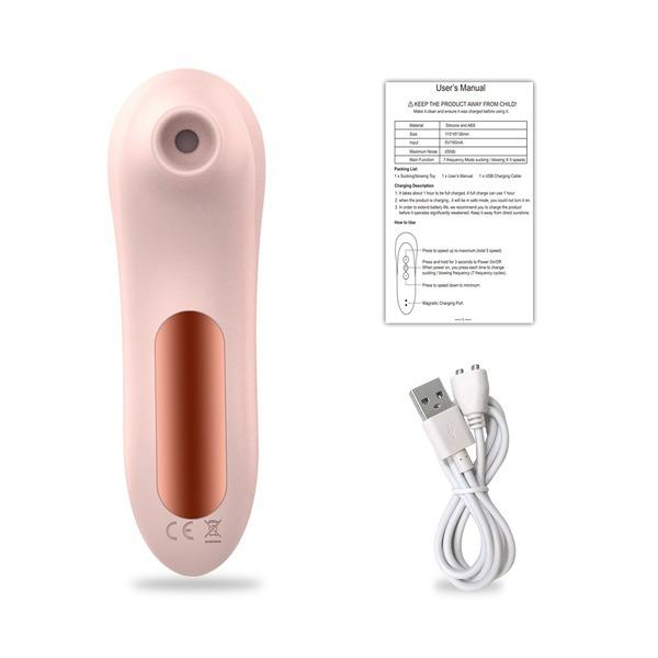 Clit Sucker Vibrator Oral Licking Pussy Tongue Vibrating Nipple Sucking Blowjob Clitoris Stimulator