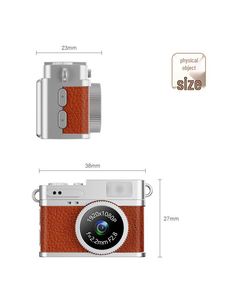 S150 Mini HD Necklace Camera: Wearable Pendant with Video Recording