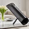 Black Portable Waterproof Umbrella Storage Pocket PU Leather Umbrella Cover Case Water Absorbent Umbrella Bag Ultrafine