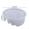 Coaster Resin Casting Silic Decorative with Box Tool for , Making ,, Making, Cup Mat