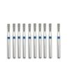 10pc/Box Dental Diamond Burs Drill for High Speed Handpiece Medium FG 1.6M Dentist Polishing Tool SI-50