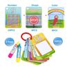 Water Drawing Card 26 Alphabet Coloring Book & 2 Magic Pen Letter Card Painting Board English Learning Educational Toys