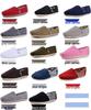 Women's Korean Style Slip-On Canvas Shoes: Solid Color, Flat, Mary Jane Design