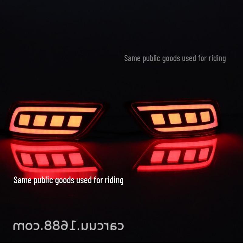 Compatible Rear Bumper Brake Warning Light for 2019-2023 Subaru Forester