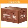 Outdoor Camping Aufbewahrungsbox mit faltbarem Design für Auto-Organizer und Campingausrüstung