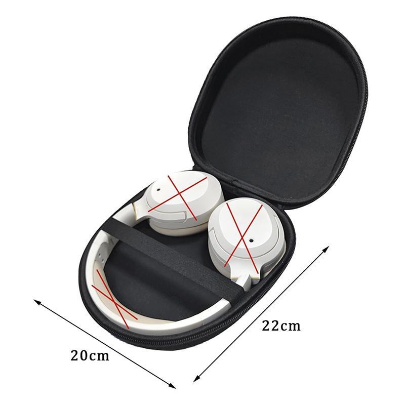 1Pc Hard EVA Storage Earphone Carrying Pouch Headphone Case For WH-CH720N WH-1000XM4 MDR-ZX100 Headset Travel Bag