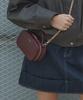Clave Kelly Mini Burgundy Cross Bag
