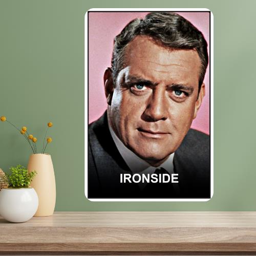 

Ironside Classic TV Show Metal Poster Sign 20x30cm（7.8x11.8inch）