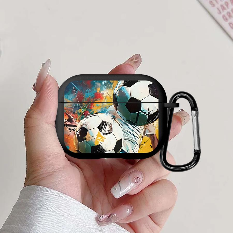 Kopfhörer Hüllen Abdeckung Case Für Airpods Pro 4 2 1 Pro2 Pro3 3 Fußballspiele