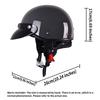 Retro Japanese Style Motorcycle Helmet Summer Half Shell 3/4 Scooter Helmet for Cruising And Climbing 3C Safety Certified