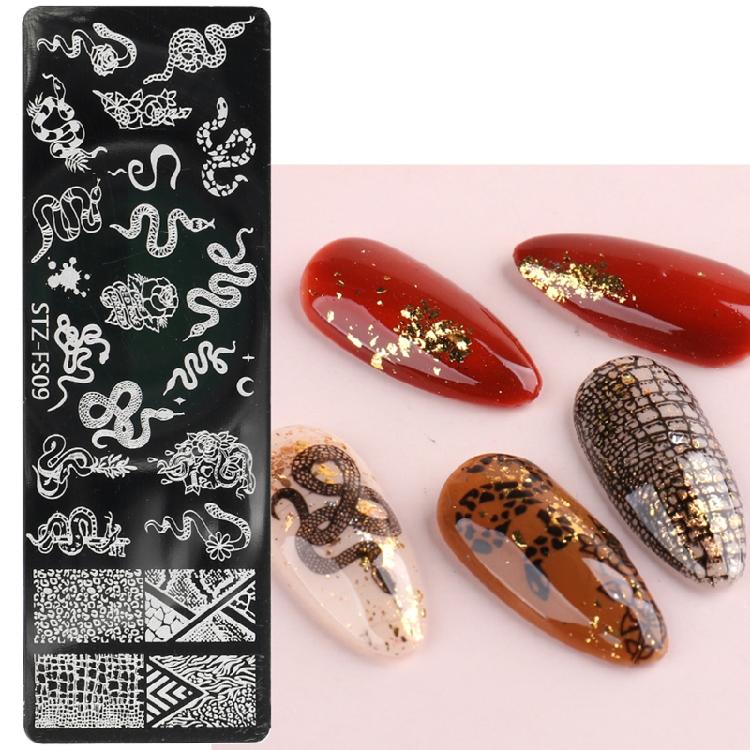 Nail Art Stamping Plates Animal Design Nail for Image Stamp Plates Manicure Temp