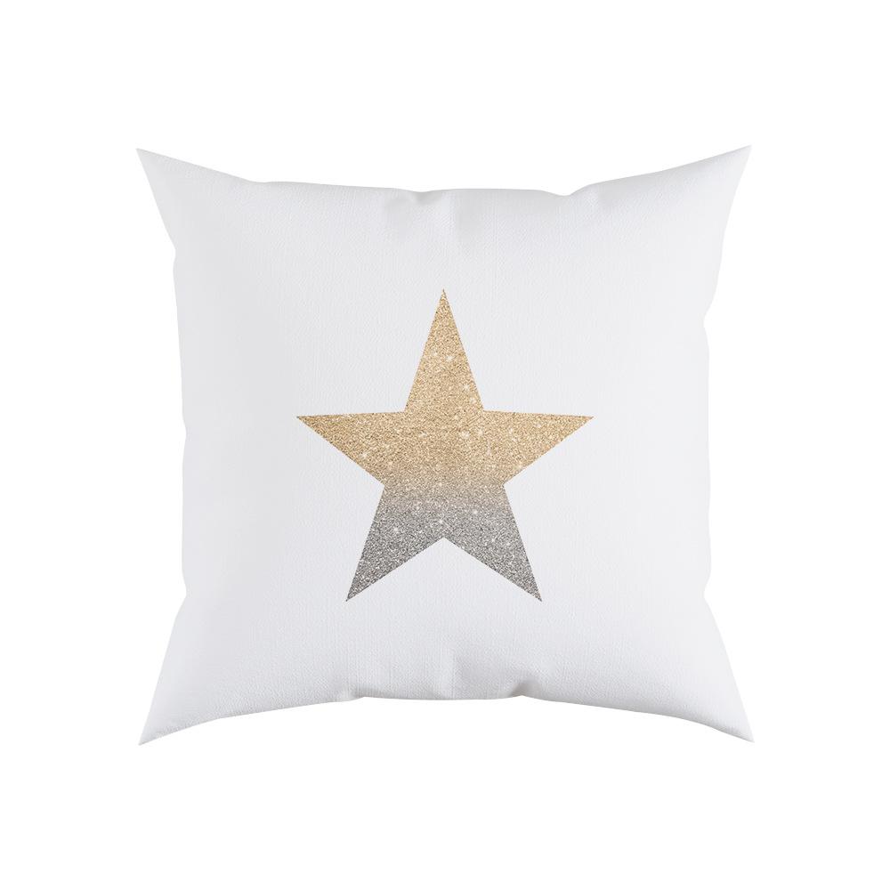 New Product Pillow Ins Nordic Style Double-sided Solid Color Plush Pillow Cover Sofa Cushion Cover